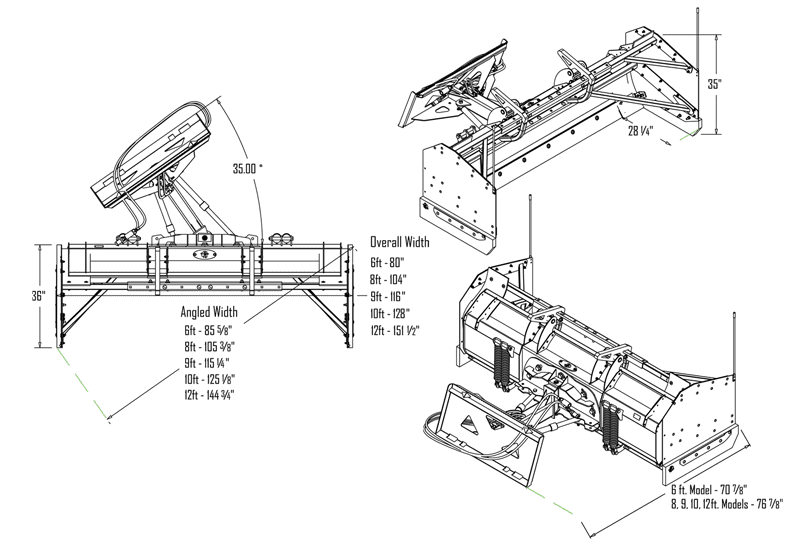 Snowfire Plow System Specifications