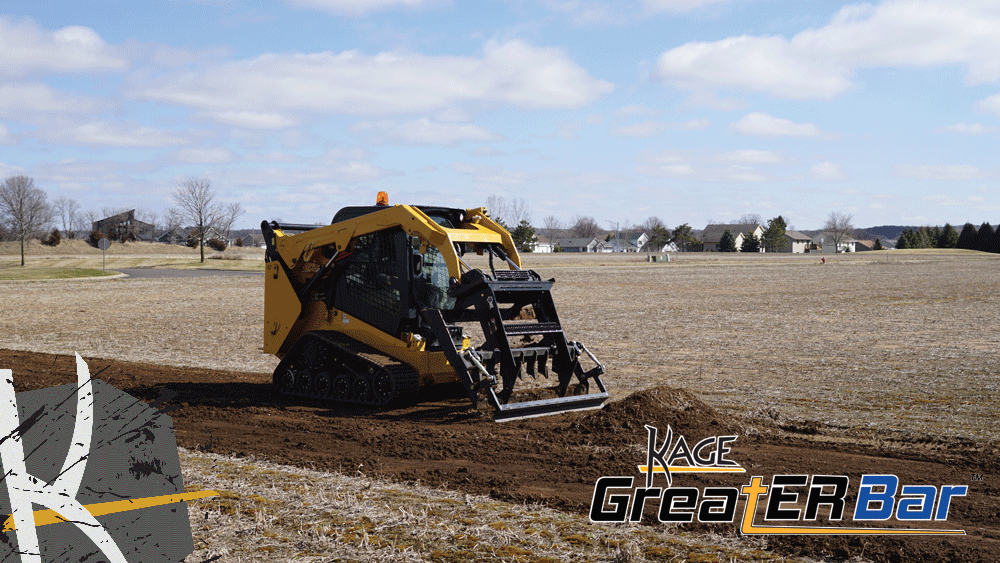 GreatER Bar Skid Steer Lane Plane Grader Ripper