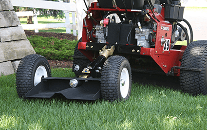 The KAGE Wheel Kaddy: The Best Sulky for Walk Behind Mowers
