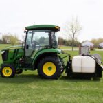 kage liquidrage braodcast summer kit on john deere tractor broadleaf sprayer