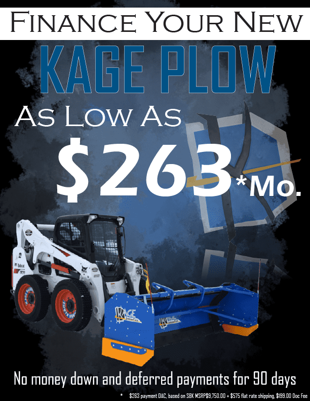 Finance Your New KAGE Snow Plow