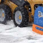 Skid Steer Snow Tires on Ice and Snow