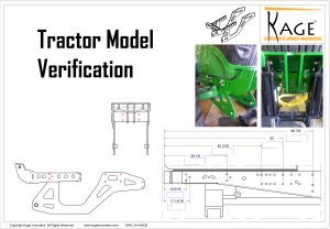 Tractor Model Verification for Undercarriage Mounts