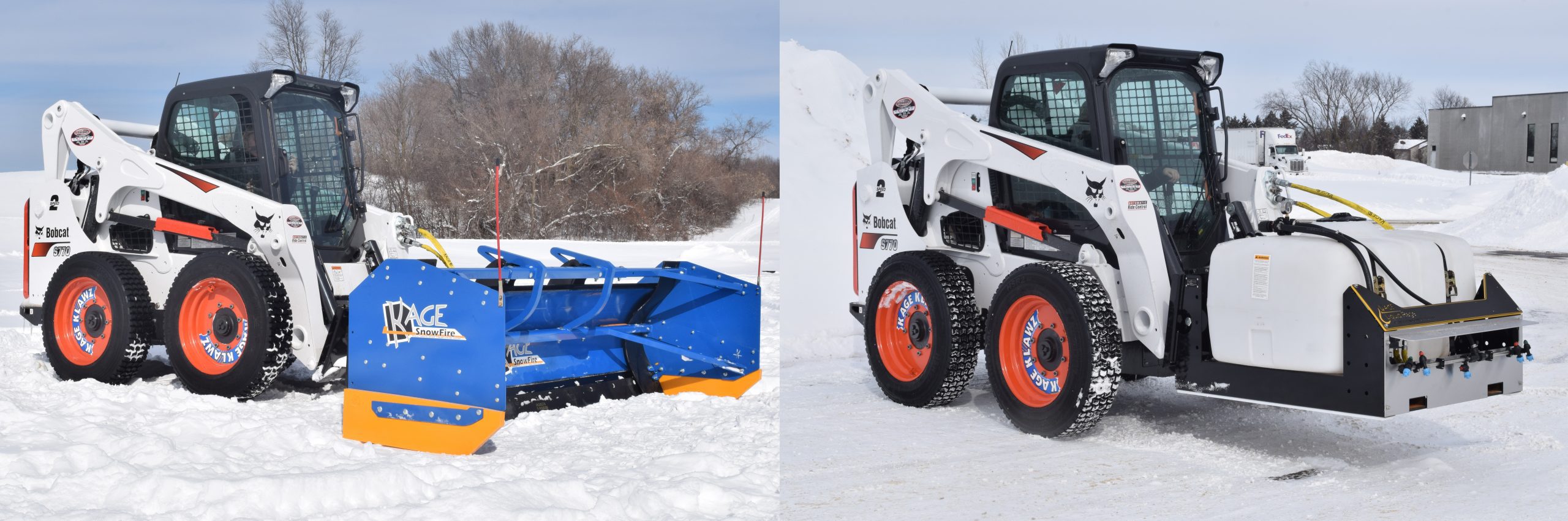 Tractor Snow Plow vs. Skid Steer Snow Plow Which is better?