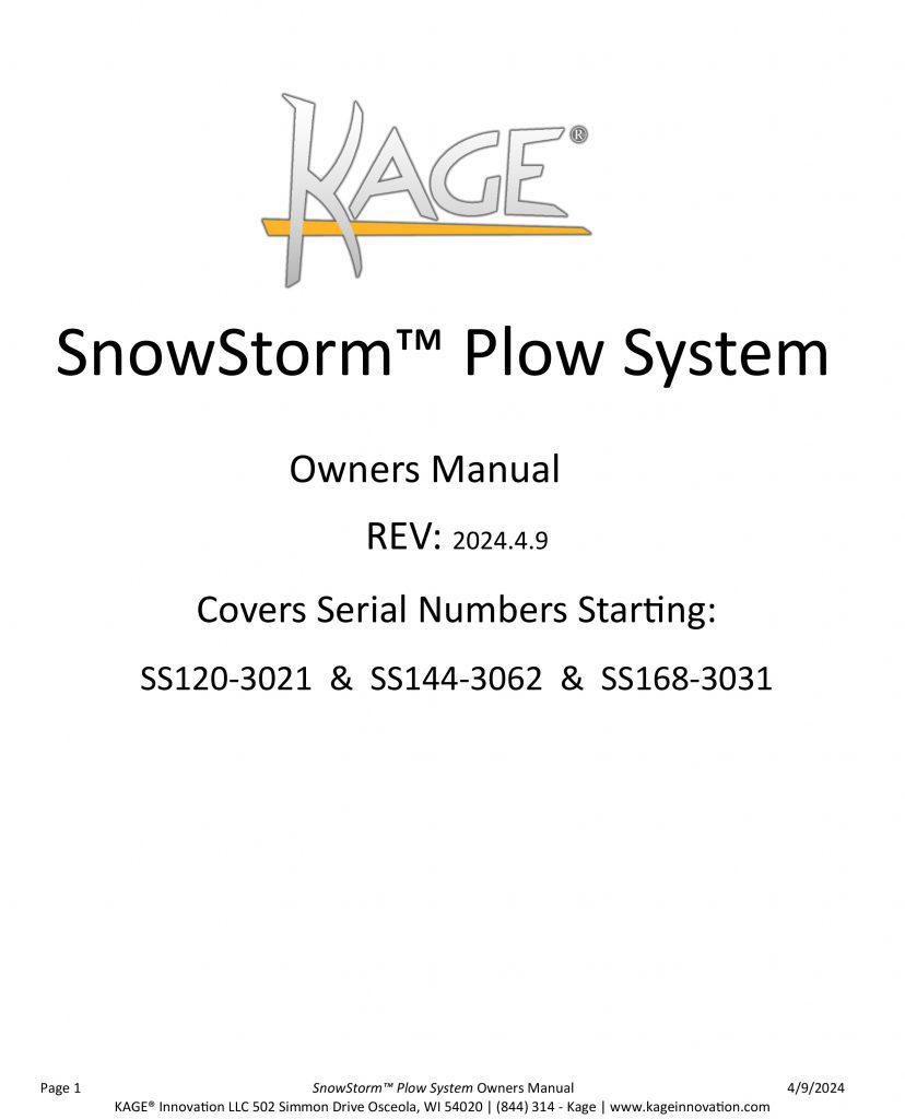 SnowStorm Owners Manual 2024-thumb